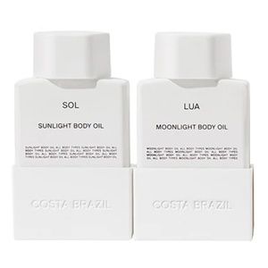 Costa Brazil - Lua Moonlight Oil & SOL Sunlight Oil & zip bag | NWOT | Body Oil